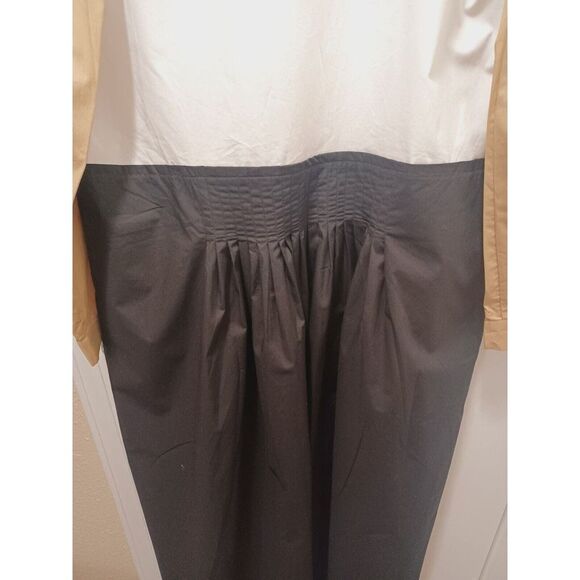 MASA Neja Colorblock Shirt Dress 100% Cotton Lightweight Long Sleeve XXL - Picture 6 of 9